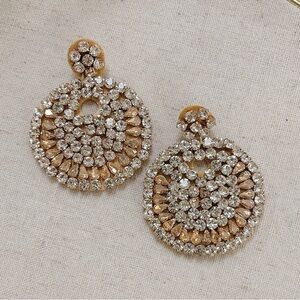 Rhinestone lightweight earrings! GORGEOUS!